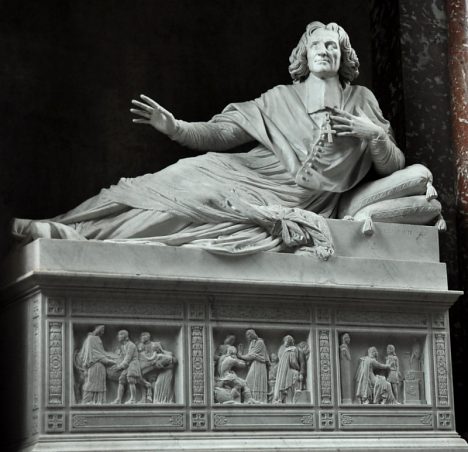 Monument funéraire de Fénelon dans le déambulatoire