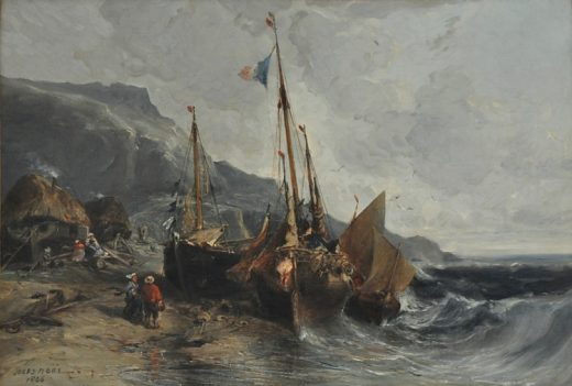«Souvenir de Normandie» de Jules Noël (1815–1881)