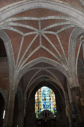 La voûte à la croisée du transept