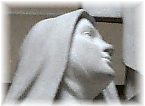 Sainte Thérèse dans le retable de l'autel