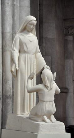 Notre-Dame de Lourdes et sainte Bernadette