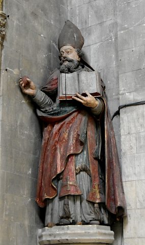 Statue de saint Augustin
