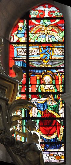 Sainte Suzanne, vitrail d'Arnoult de Nimègue