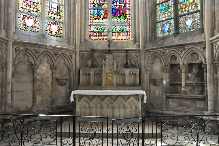 L'autel de l'architecte Barthélemy, 1865