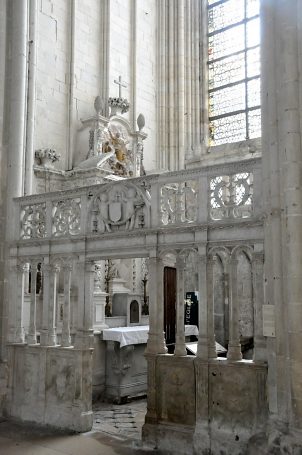 La clôture extérieure de la chapelle Notre-Dame de Bon-Secours