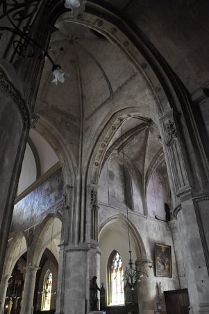 Le transept et ses voûtes datent de la Renaissance