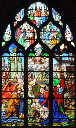 «L'Adoration des anges» dans le chœur