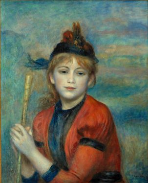 «L'excursionniste» de Pierre-Auguste Renoir (1841-1919), vers 1888-1892