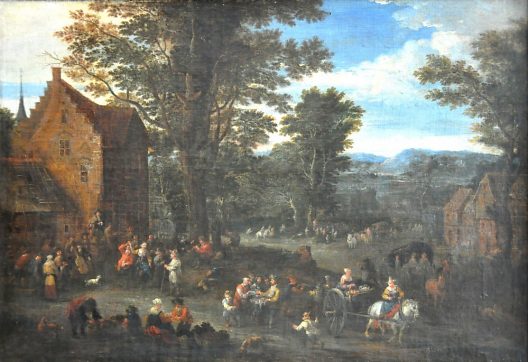 «La Kermesse» de Matthieu Schoevaerdts (vers 1665-1695)
