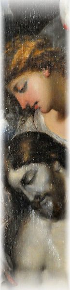 «Descente de croix» de René Dudot, milieu du XVIIe siècle, détail «Descente de croix» de René Dudot, milieu du XVIIe siècle, détail