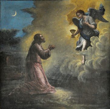 «Jésus au jardin des Oliviers», tableau du  XVIIe siècle