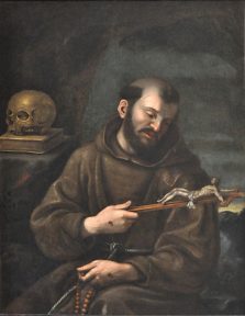 «Saint François», tableau anonyme