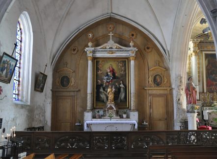 Chapelle latérale de la Vierge