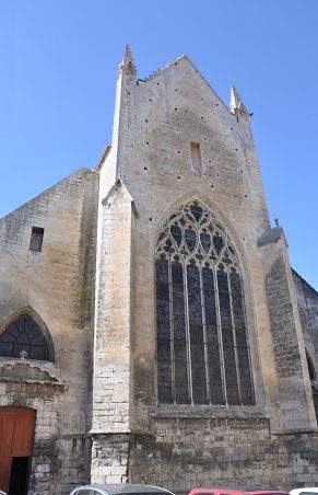 Notre-Dame à Niort, le chevet plat