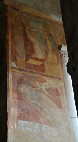 Fresque de la fin du XIe siècle