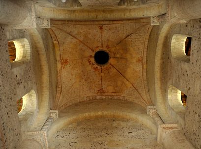 La voûte à la croisée du transept 