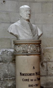 Buste de Monseigneur Malsou 