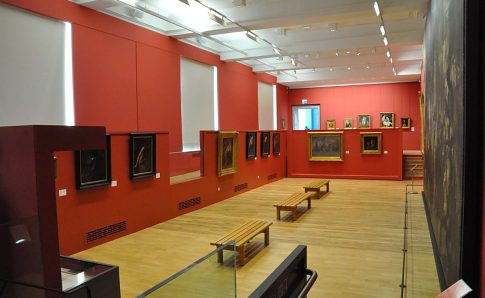 L'espace dédié au peintre Thomas Couture (étage du XIXe siècle)