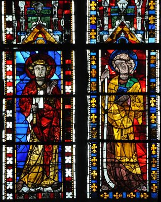 Deux apôtres (vers 1300) 