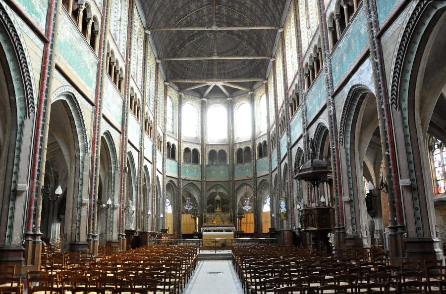 Vue d'ensemble de l'église Saint-Aignan