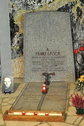 La tombe de Franz Stock