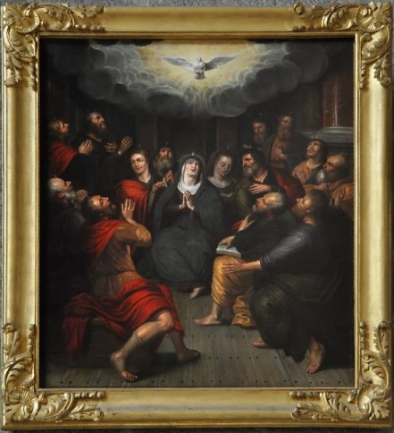«La Pentecôte» d'après Giorgio Vasari