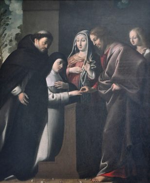 «Le Mariage mystique de Sainte Catherine de Sienne»