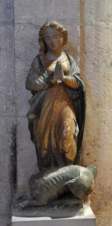 Statue de sainte Marthe