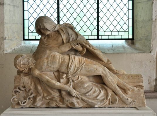 Vierge de pitié, Bourgogne, début du XVIe siècle