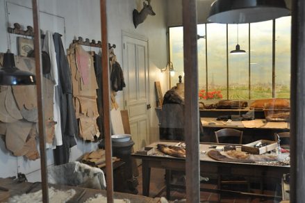L'atelier de fourrures XIXe siècle