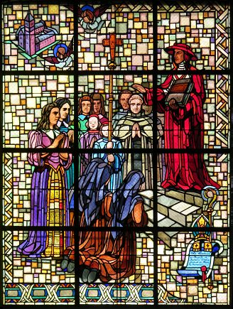 Le cardinal de Bérulle et Madame Acarie fondent les Carmélites.