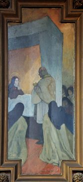 «Sainte Thérèse recevant l'extrême-onction» par Paul Buffet (1864-1941)