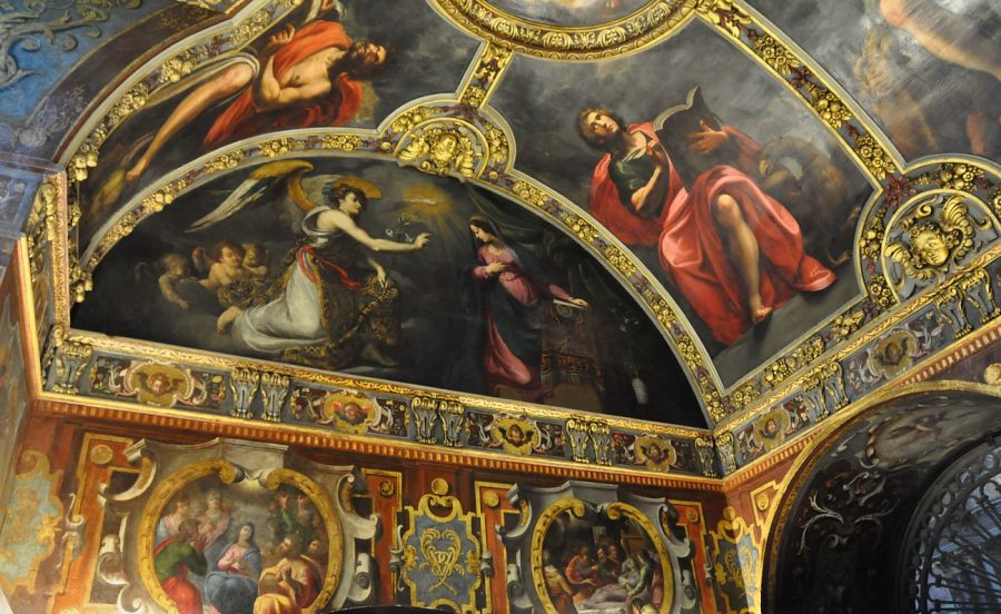 Les peintures murales de la chapelle Sainte-Anne, 1ère moitié du XVIIe siècle
