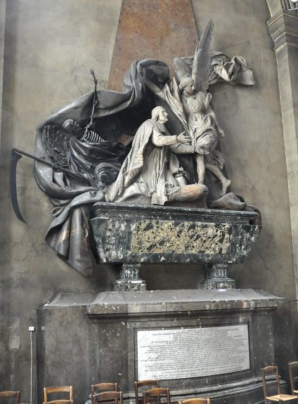 Monument funéraire du curé Languet de Cergy par René–Michel Slodtž (1705–1764)