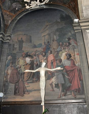«Saint Paul devant l'aéropage annonce le vrai Dieu et la Résurrection»