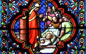Chapelle Saint-Louis : La mort de saint Louis