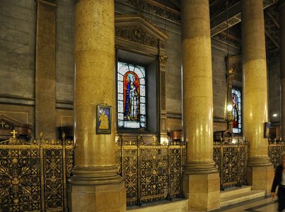 Chapelles latérales Sainte–Clotilde et Saint–Charles–Borromée