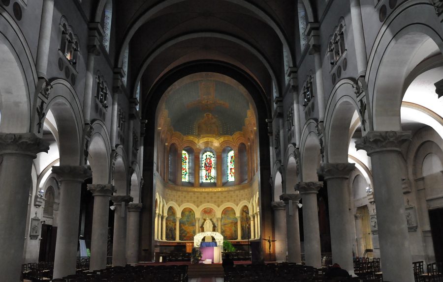 Vue d'ensemble de l'église Notre-Dame-de-la-Gare