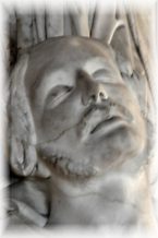 Visage de Ferdinand-Philippe d'Orléans dans le cénotaphe