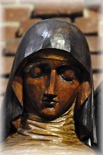 Statue de sainte Odile, sculpteur inconnu