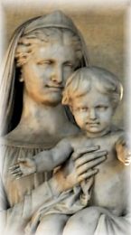 La Vierge à l'Enfant d'Auguste-Louis Ottin