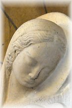La Vierge à l'Enfant de Georges Serraz, détail