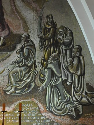Fresque «Le Christ expirant»