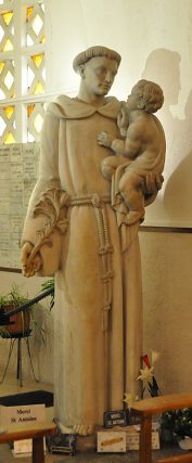 Statue de saint Antoine de Padoue