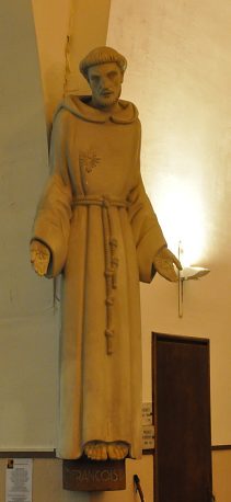 Statue de saint François d'Assise