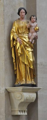 Statue de Vierge  l'Enfant