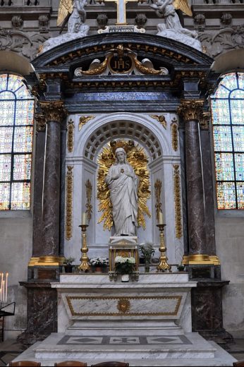 L'autel du Sacré-Coeur