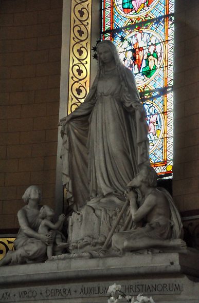 «Notre-Dame du Bon Secours» ou «Vierge auxiliatrice»
