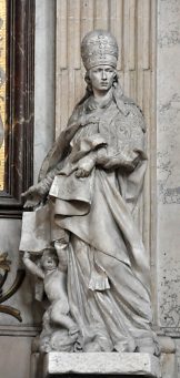 Statue Saint Grégoire le Grand