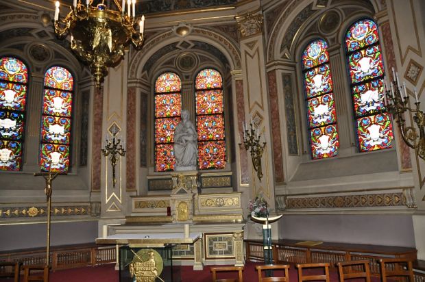La Sainte-Trinité, la chapelle de la Vierge